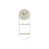 Настенное часы DKD Home Decor Натуральный Металл MDF Белый (25,5 x 11,5 x 71 cm)