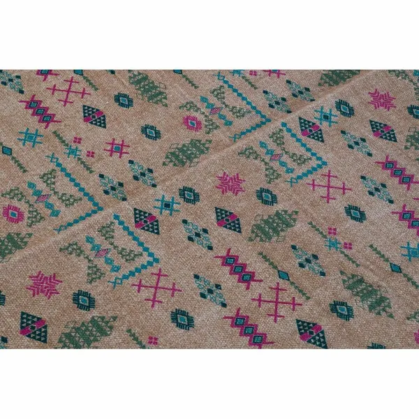 Carpet DKD Home Decor 160 x 230 x 0,4 cm Polyester White Ikat Boho (2 Units)