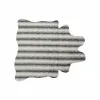 Matto DKD Home Decor 160 x 150 x 2 cm Harmaa Polyesteri Valkoinen