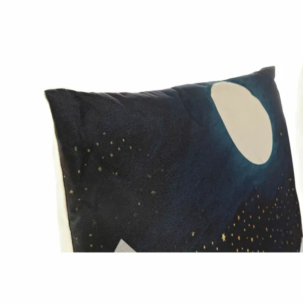Подушка DKD Home Decor Разноцветный луна 45 x 10 x 45 cm (2 штук)