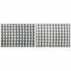 Paklājs DKD Home Decor Pelēks Viļņi Balts (2 gb.) (150 x 210 cm)