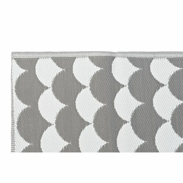 Kilimas DKD Home Decor Pilka Bangos Balta (2 vnt.) (150 x 210 cm)