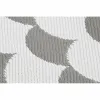 Carpet DKD Home Decor Grey Waves White (2 Units) (150 x 210 cm)