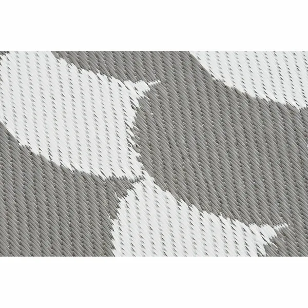 Matto DKD Home Decor Harmaa Aallot Valkoinen (2 osaa) (150 x 210 cm)