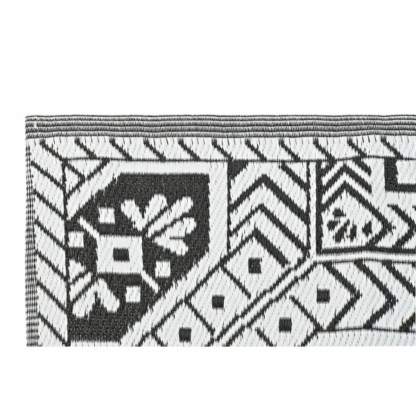 Matto DKD Home Decor Valkoinen Musta Etninen (2 osaa) (150 x 210 cm)