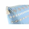 Pagalvėlė DKD Home Decor Mėlyna Balta 60 x 20 x 60 cm