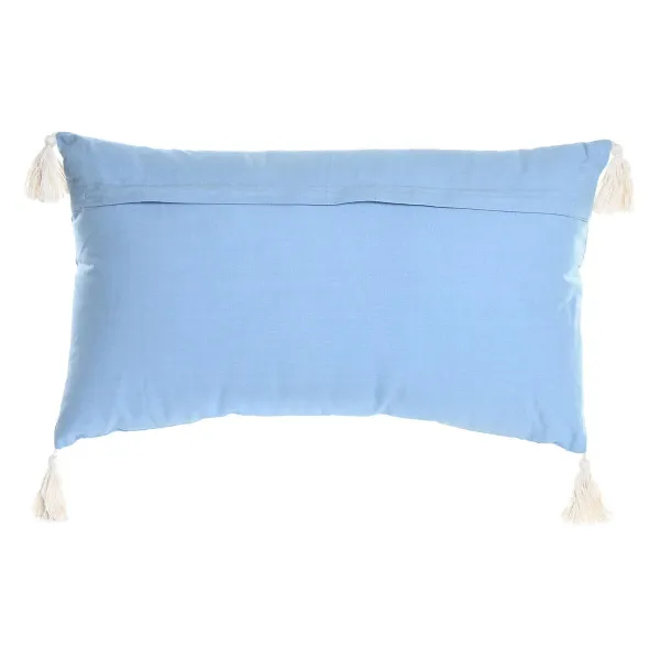 Подушка DKD Home Decor 60 x 15 x 35 cm Синий Белый