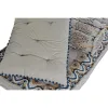 Fotelis DKD Home Decor Geltona Mėlyna Rusvai gelsva 145 x 76 x 1 cm