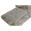 2-paikkainen sohva DKD Home Decor Keltainen Ruskea Beige 145 x 76 x 13 cm