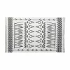 Carpet DKD Home Decor Black White Ikat (120 x 180 x 0,7 cm)
