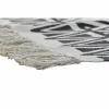 Carpet DKD Home Decor Black White Ikat (120 x 180 x 0,7 cm)