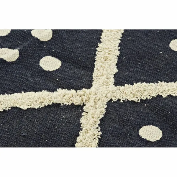 Kilimas DKD Home Decor Rusvai gelsva Tamsiai mėlyna 120 x 180 x 0,7 cm