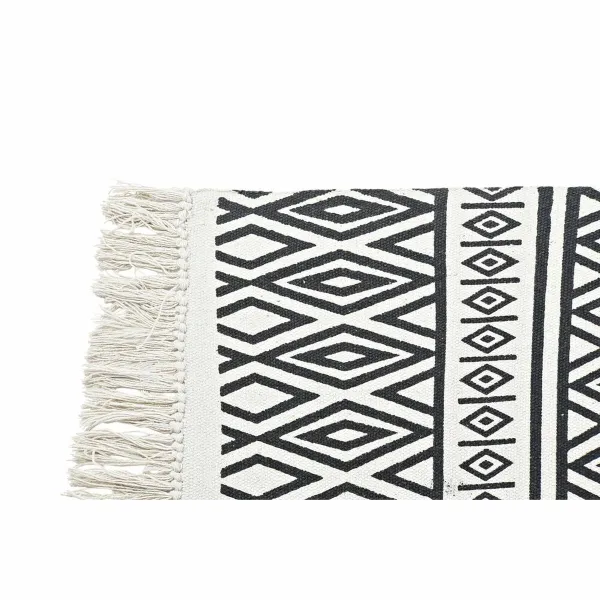 Kilimas DKD Home Decor Juoda Balta (160 x 250 x 0,7 cm)