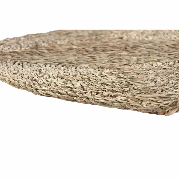 Paklājs DKD Home Decor 150 x 0,5 x 150 cm Dabisks Poliesters Jūraszāle