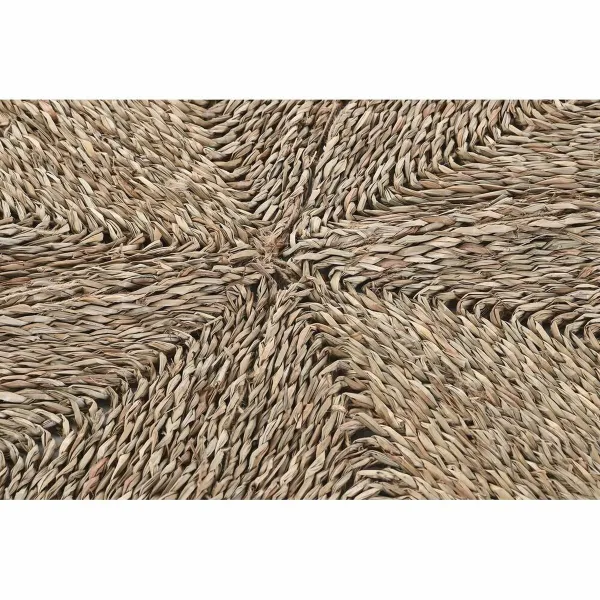 Paklājs DKD Home Decor 150 x 0,5 x 150 cm Dabisks Poliesters Jūraszāle