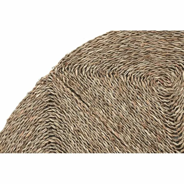 Paklājs DKD Home Decor 150 x 0,5 x 150 cm Dabisks Poliesters Jūraszāle