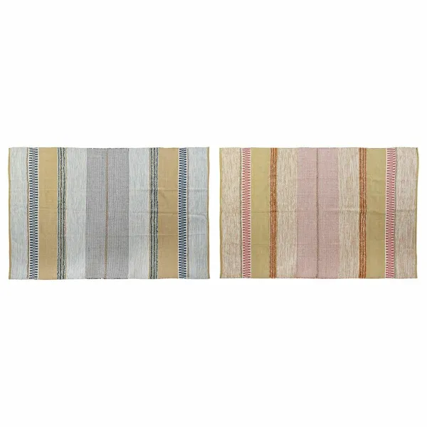 Ковер DKD Home Decor Разноцветный современный (2 штук) (160 x 230 x 1 cm)