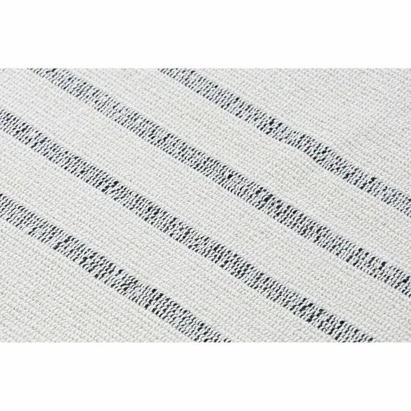 Matto DKD Home Decor 120 x 180 x 0,75 cm Harmaa Polyesteri Valkoinen Hapsu Boho (2 osaa)
