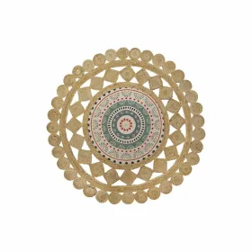Paklājs DKD Home Decor Brūns Daudzkrāsains (150 x 150 x 0,75 cm)