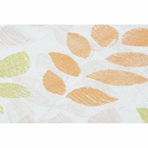 Kilimas DKD Home Decor Rusvai gelsva Spalvotas Augalo lapas (160 x 230 x 1 cm)