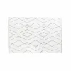 Carpet DKD Home Decor White Grey Rhombus Scandi Ø 9,4 cm 120 x 180 x 3 cm