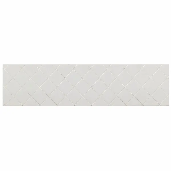 Ковер DKD Home Decor Белый ромбы современный (60 x 240 x 2,2 cm)