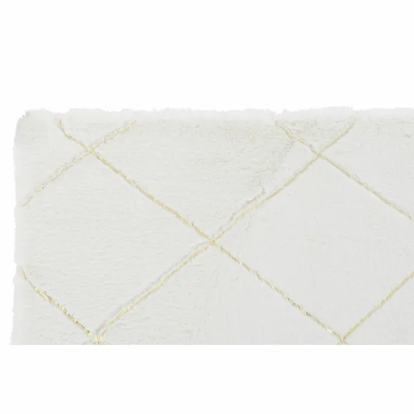 Ковер DKD Home Decor Белый современный (120 x 180 x 2,2 cm)