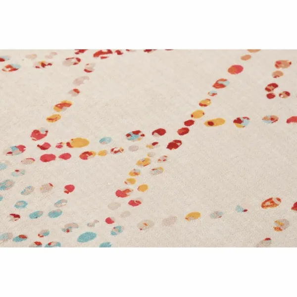 Ковер DKD Home Decor 60 x 240 x 0,7 cm полиэстер Разноцветный ромбы