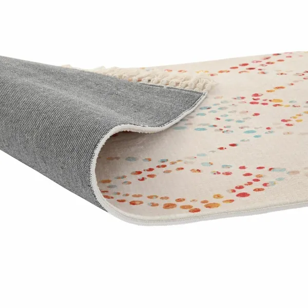 Kilimas DKD Home Decor 60 x 240 x 0,7 cm Poliesteris Spalvotas Rombas