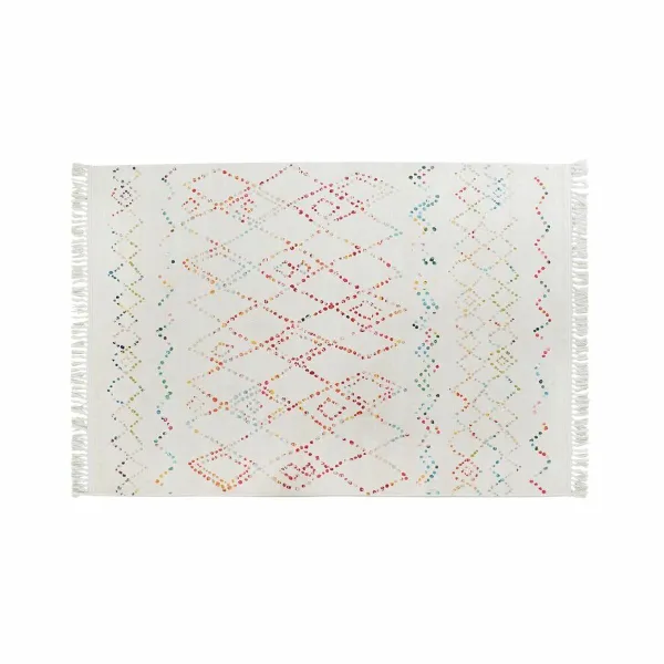 Kilimas DKD Home Decor Balta Spalvotas (120 x 180 x 0,7 cm)