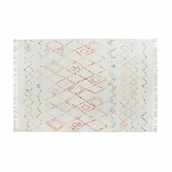 Kilimas DKD Home Decor Spalvotas Rombas 160 x 230 x 0,7 cm
