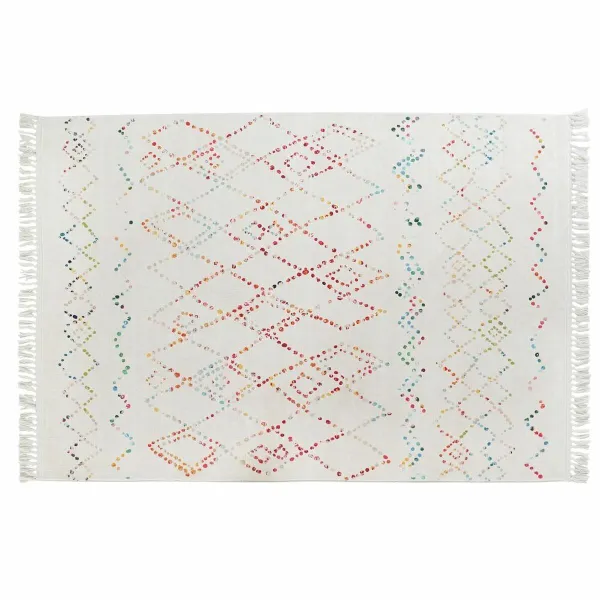 Kilimas DKD Home Decor Spalvotas Rombas 200 x 290 x 0,7 cm
