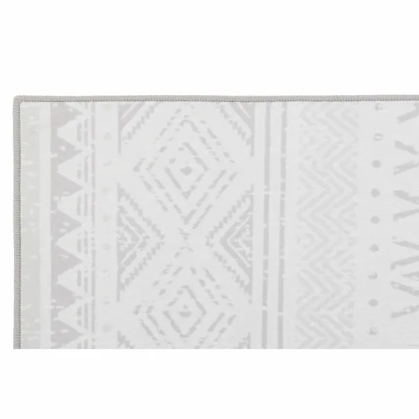 Ковер DKD Home Decor Серый Белый Ikat (120 x 180 x 0,4 cm)