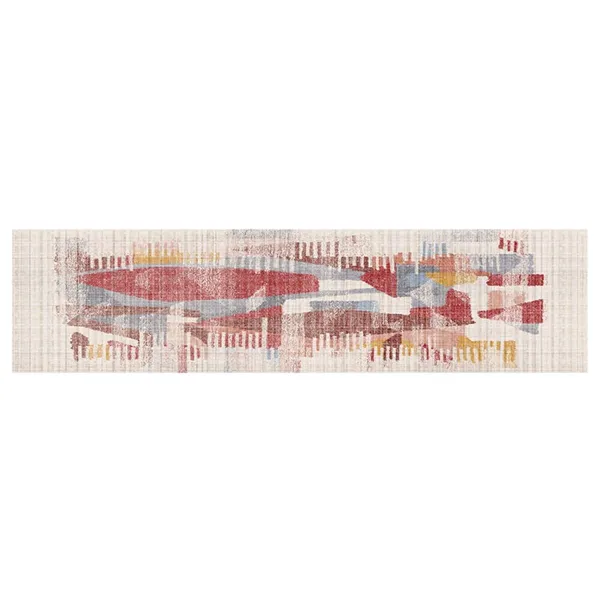 Matto DKD Home Decor Vanhahtava viimeistely Polyesteri Monivärinen (60 x 240 x 0,7 cm)