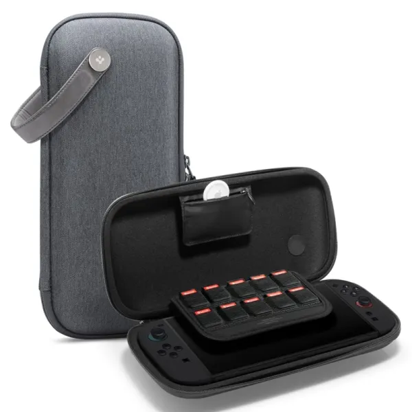 Spigen Klasden Pouch - Case for Nintendo Switch 2 (Charcoal Grey)