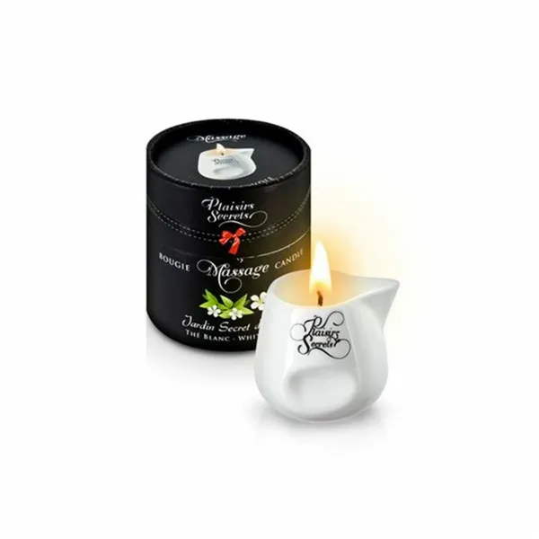 Massage Candle Plaisirs Secrets White Tea 80 ml