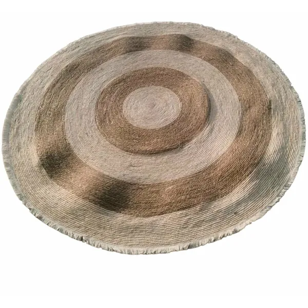 Carpet DKD Home Decor Beige Natural Boho 200 x 200 x 1 cm