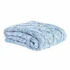 Gultas Pārklājs DKD Home Decor Zils Debesu zils 150 x 125 x 1 cm (2 gb.)