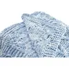 Покрывало DKD Home Decor Синий Небесный синий 150 x 125 x 1 cm (2 штук)