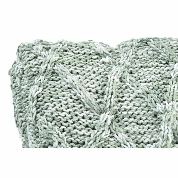 Bed Cover DKD Home Decor Green 150 x 125 x 1 cm (2 Units)