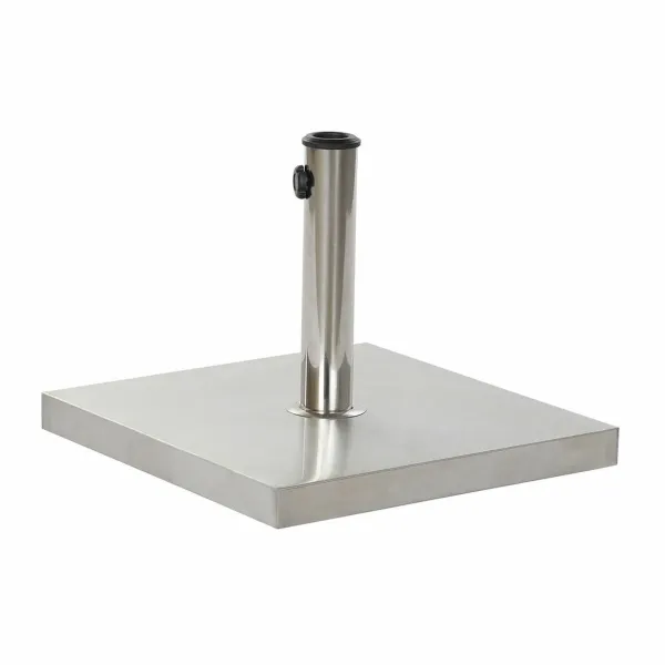 Основание для пляжного зонта DKD Home Decor Серебристый Нержавеющая сталь (45 x 45 x 35 cm)