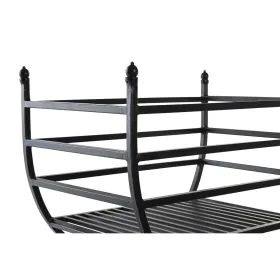 Дровяная кладка DKD Home Decor Чёрный Сталь 48 x 30 x 57 cm Подставка для дров