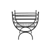 Дровяная кладка DKD Home Decor Чёрный Сталь 48 x 30 x 57 cm Подставка для дров