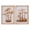 Glezna DKD Home Decor Bambuss Stikls 50 x 70 x 2,8 cm 50 x 2,8 x 70 cm