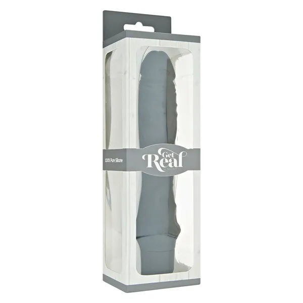 Realistic Vibrator Get Real by Toyjoy Black