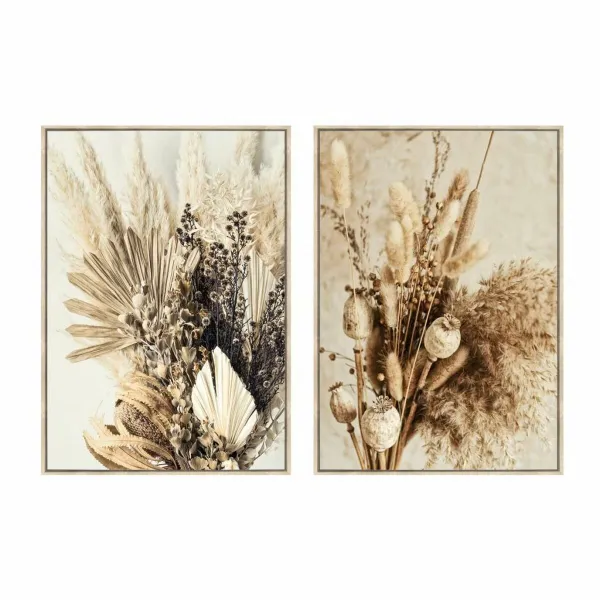 Kangas DKD Home Decor polystyreeni Kangas 80 x 4 x 120 cm