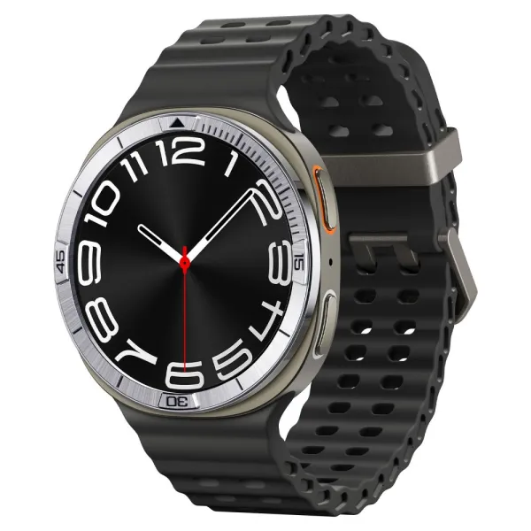Spigen Bezel Tune Pilot - Case / Protective Ring for Samsung Galaxy Watch 8 44 mm (Silver)
