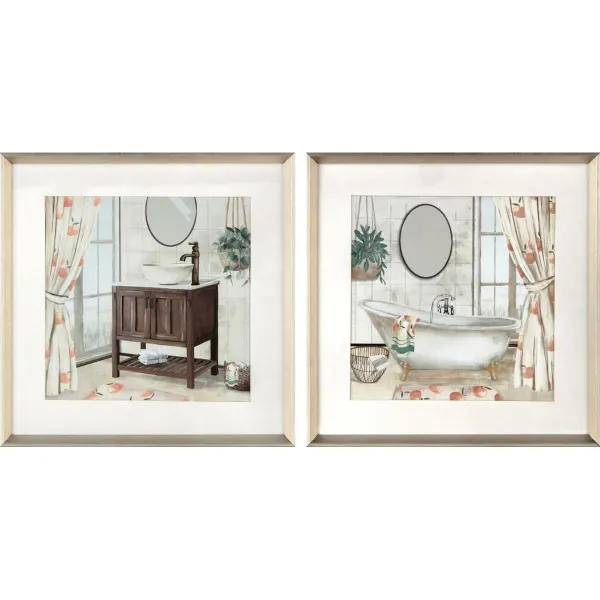 Полотно DKD Home Decor полистирол Полотно 40 x 2 x 40 cm 42 x 2 x 42 cm