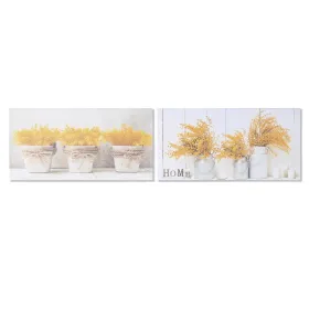 Drobė DKD Home Decor Pušis Drobė 60 x 1,8 x 30 cm