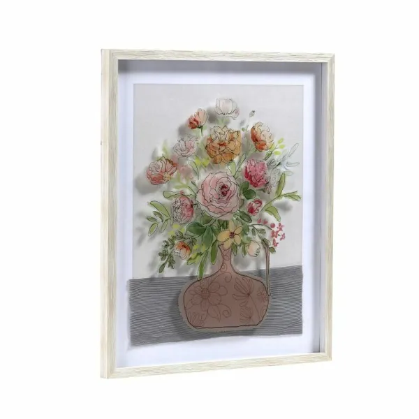 Картина DKD Home Decor Ваза для цветов (53 x 3 x 63 cm) (2 штук)